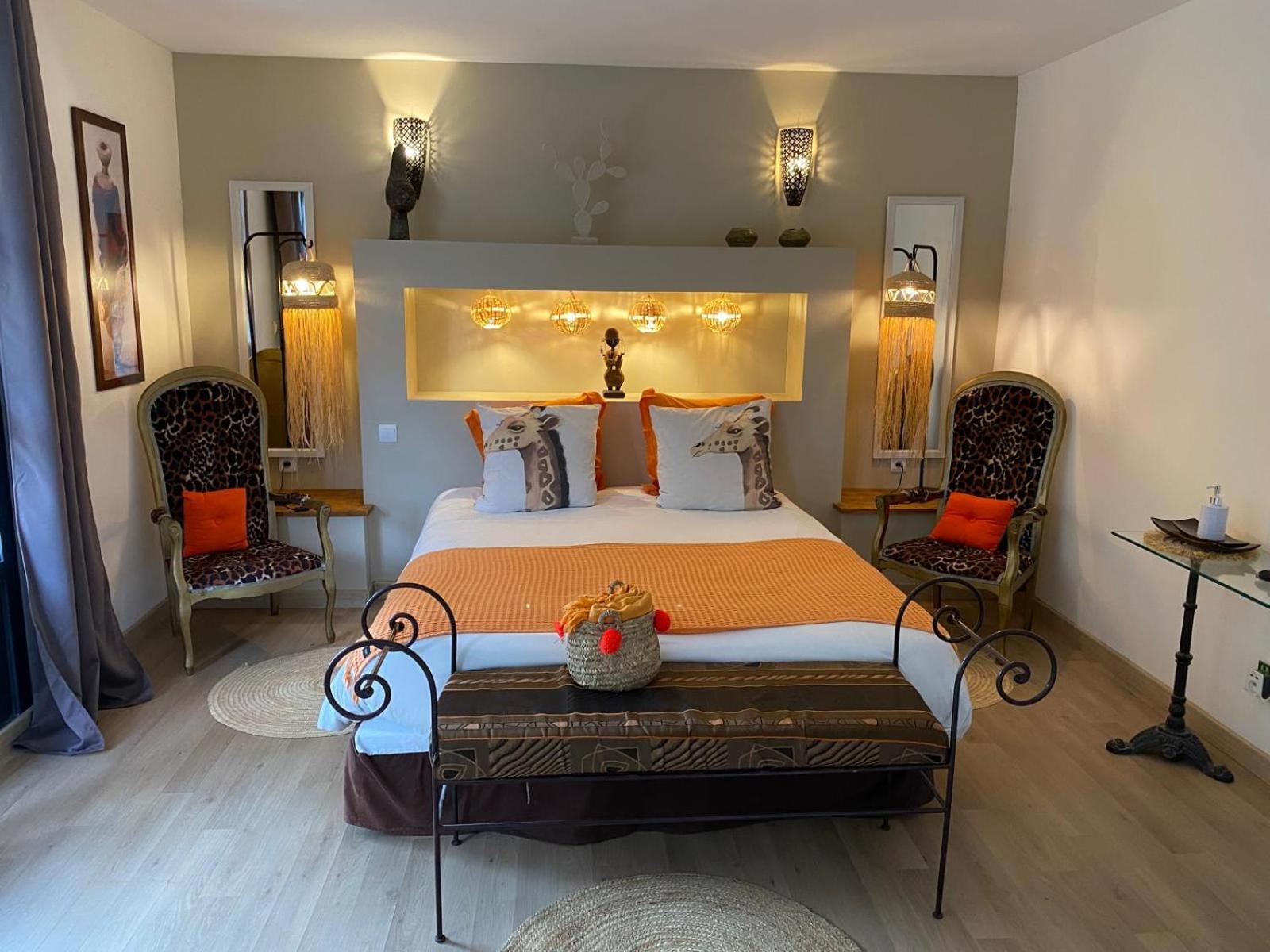 Chambre D'Hotes Villa Ambrosia Et Spa Нарбонна Экстерьер фото